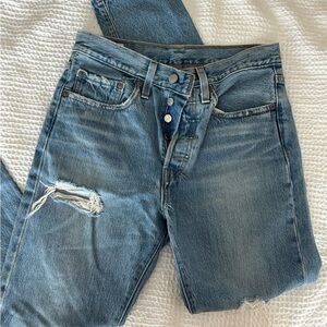 Levi's Blue Skinny Jeans